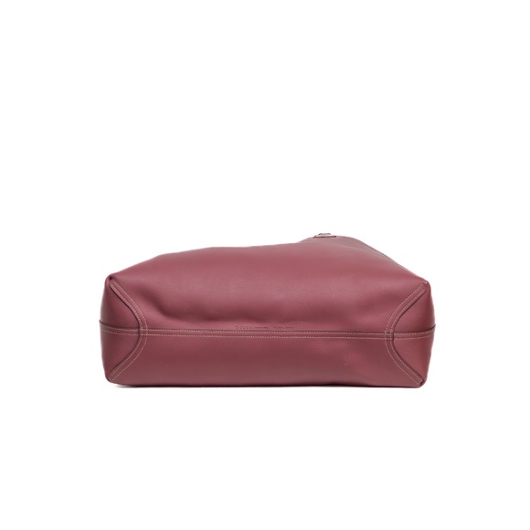 Gucci Reversible GG Supreme Blooms Canvas and Leather Tote Bag – Pink Floral Pri - Picture 6 of 11